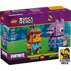 40881 BRICKHEADZ Supply Llama & Fishstick